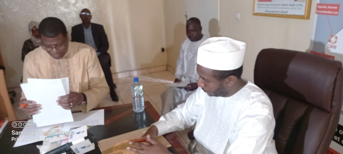 Convention de partenariat entre Care International au Tchad et le Comité Provincial d’Action(CPA) du Logone Occidental