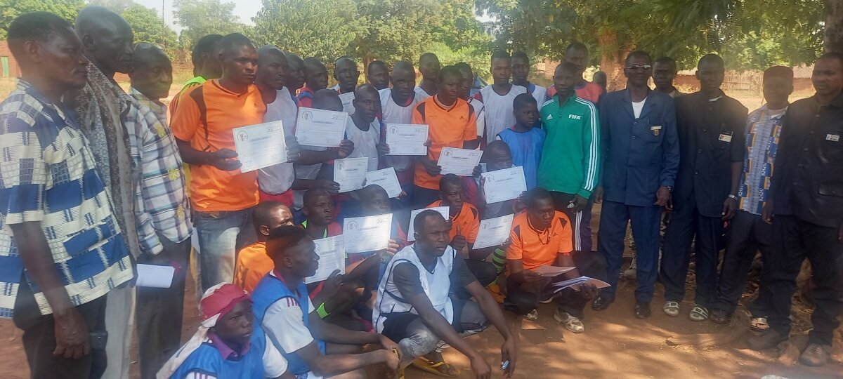 Football. Vers la mise en place d’une équipe de football sous préfectorale de Mbaikoro.