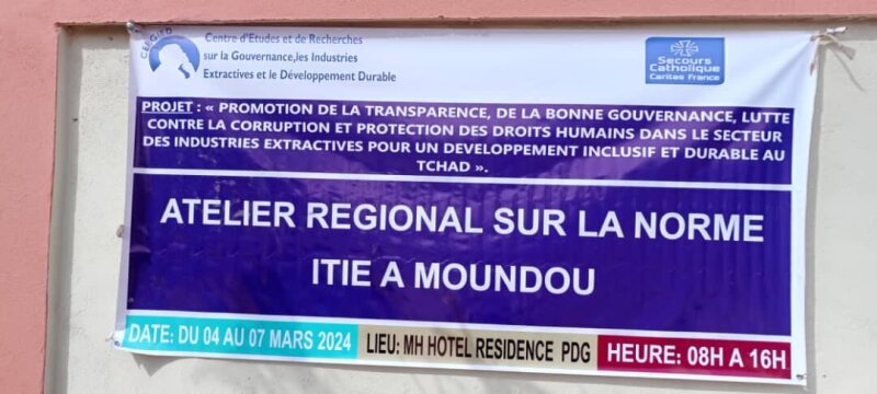Moundou, clôture de l’atelier sur les normes ITIE 2019