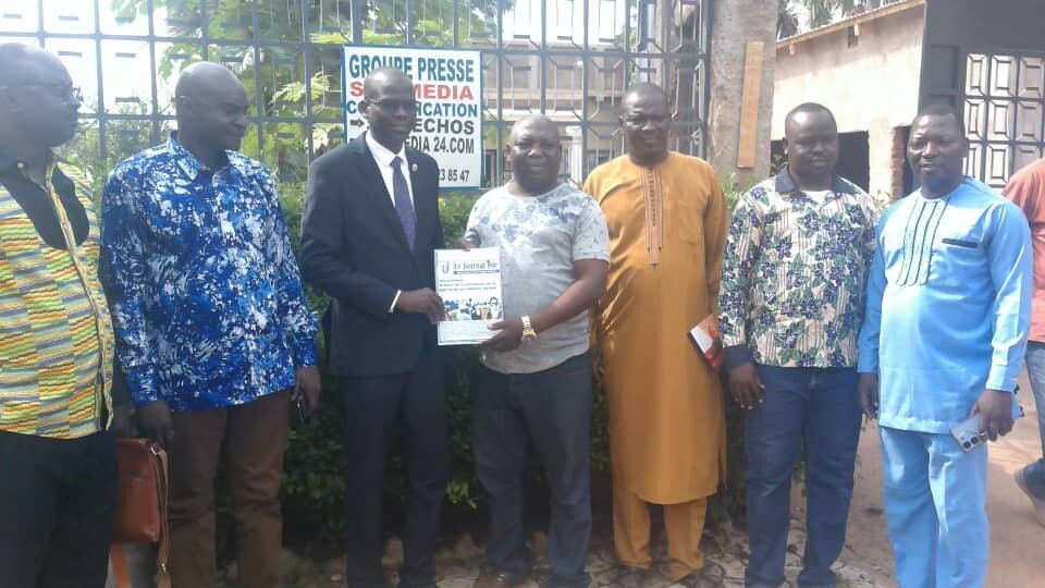 Visite d’une délégation de l’UJT au Groupe Presse Sud Média Communication.